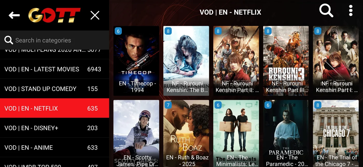 Golden Smart entertainment movie collection