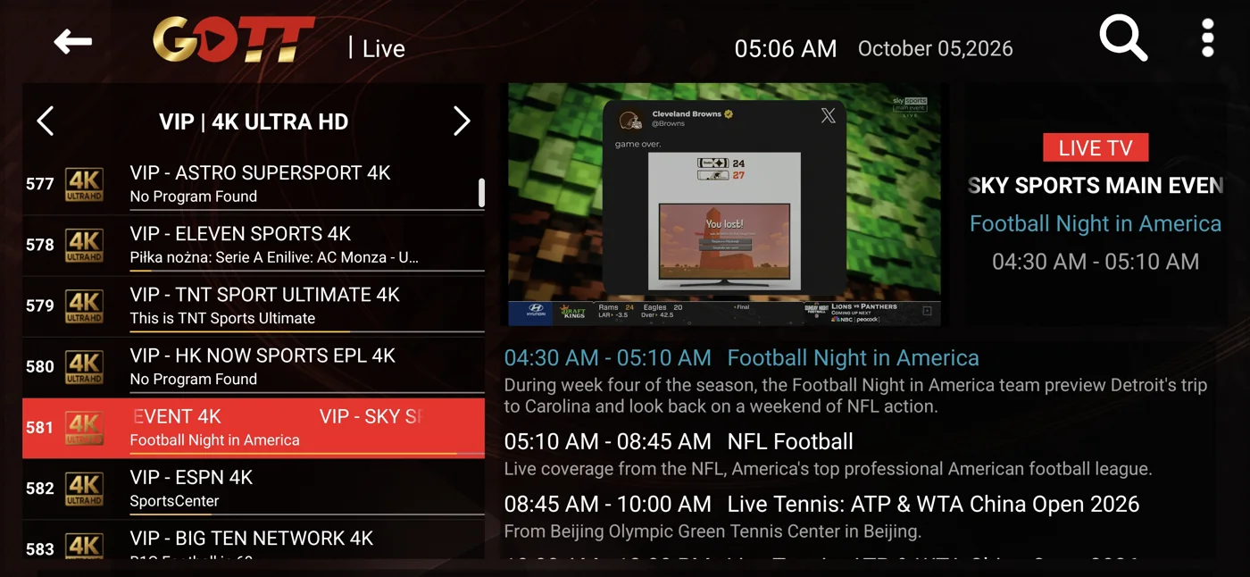 Golden Smart on-demand categories and library navigation