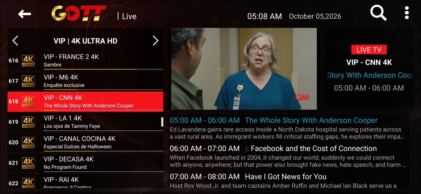 Golden Smart on-demand categories and library navigation
